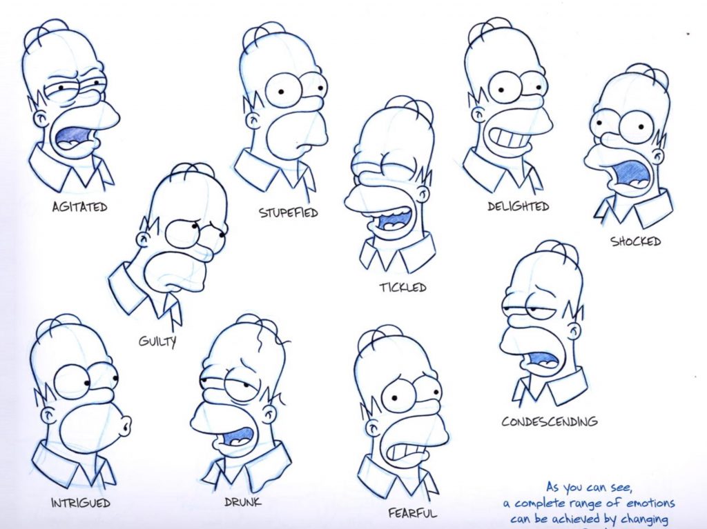 Brief de Ilustración de Personajes Homero