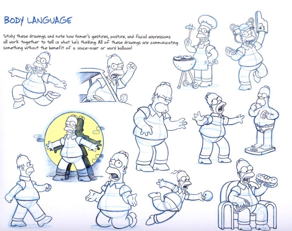 Brief de Ilustración de Personajes Homero